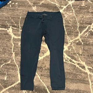 Teal Denim Jeggings -Xl
